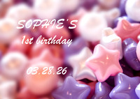 Sophie's 1st birthday